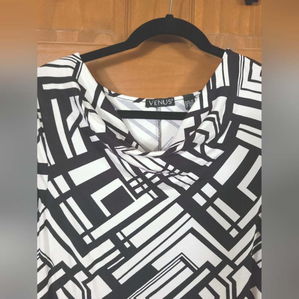 Black and White Dress